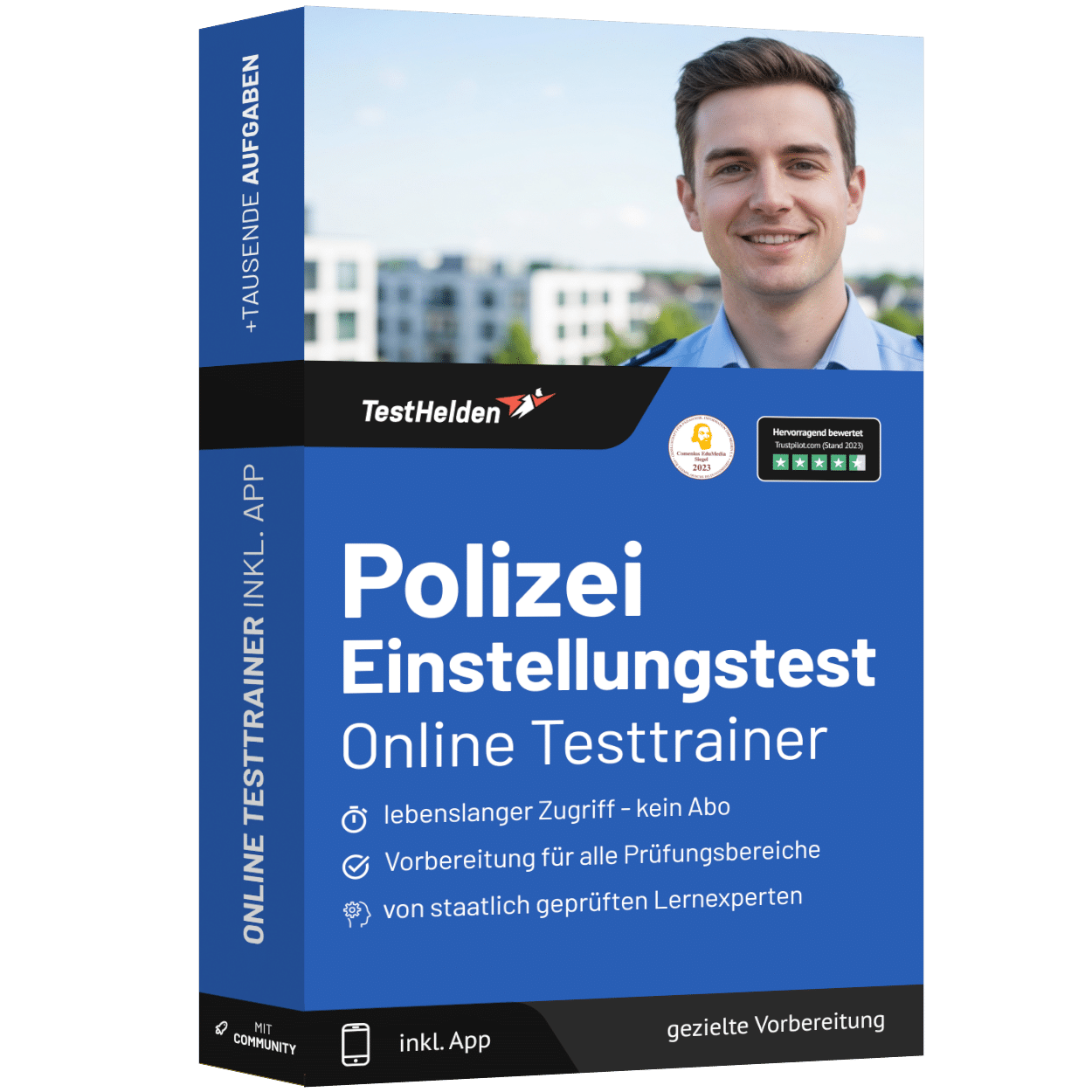 Bundespolizei Einstellungstest - Online Testtrainer