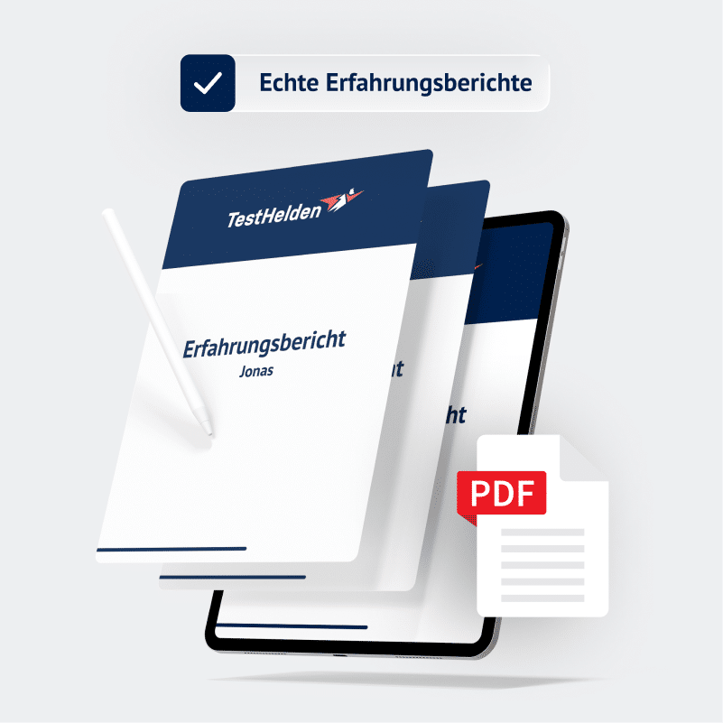 Erfahrungsberichte als digitale PDF-Dokumente